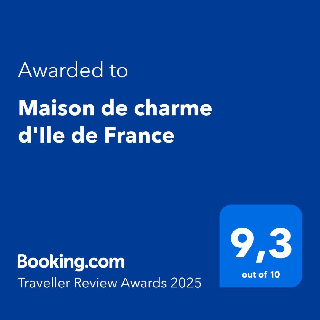 Maison De Charme D'Ile De France Chaumontel Exterior foto